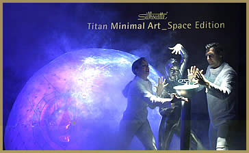Präsentationsobjekt für Silhouette Titan Minimal Art Space Edition